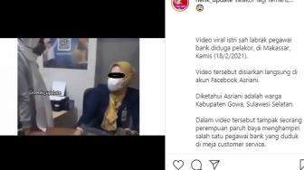 Viral Pegawai Bank Dilabrak Wanita, Dituding Rebut Suami Orang