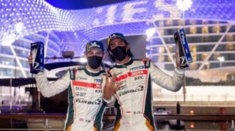 Sean Gelael Bawa Tim JOTA Juara Seri Ketiga ALMS 2021 di Abu Dhabi