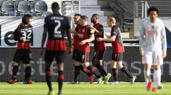 Kejutan! Gol Pemain Jepang Antar Frankfurt Kalahkan Bayern Muenchen 2-1