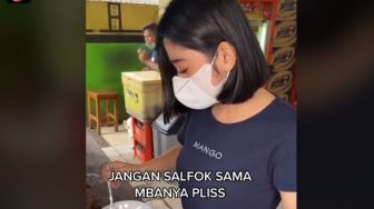 Viral Penjual Bakso di Bogor Mirip Dian Sastrowardoyo, Warganet Heboh