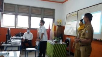 Begini Suasana Sekolah Tatap Muka Perdana di Pontianak saat Pandemi