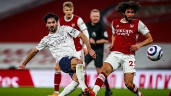 Hasil Pertandingan Liga Inggris: Manchester City Terlalu Kuat untuk Arsenal