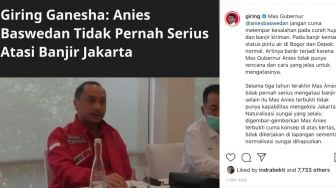 Kritikan Giring Ganesha Dibalas Pasha, Warganet: Ayo PSI Bantu Atasi Banjir Dong, Jangan Omdo Aja