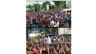 Kunjungan Jokowi di Sikka Picu Kerumunan dan Abai Prokes Dikecam Publik!