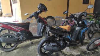 Tiga Motor di Perumahan Sumber Indah Balikpapan Diduga Dibakar OTK