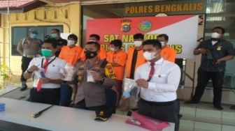 Operasi Antik Ungkap 5 Kasus Narkoba di Bengkalis