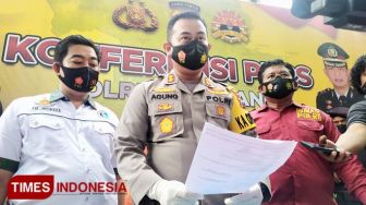 Polres Jombang Amankan Barang Bukti Narkotika Senilai 1 Miliar Rupiah