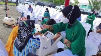 Vaksinasi Bagi Nakes di Pekanbaru Belum Capai 50 Persen