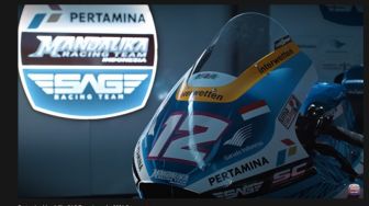 Pertamina Mandalika SAG Team Luncurkan Motor untuk Moto2 2021