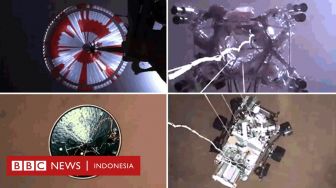 Peristiwa Pendaratan Dramatis Wahana Penjelajah Perseverance di Planet Mars