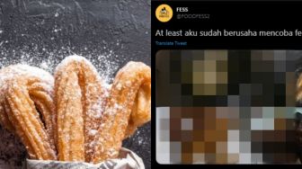 Hasil Bikinan Churros Buat Publik Ngelus Dada, Warganet: Aku Sudah Berusaha