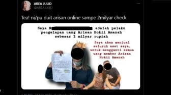 Buat Foya-foya dengan Pacar, Gadis Ini Diduga Gelapkan Uang Arisan Rp 2 M