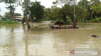 Sungai Citarum Meluap, Desa Sumbersari di Bekasi Terendam Banjir Hingga Satu Meter