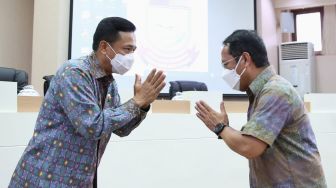 Sudah Kembali dari Jakarta, Rudy Djamaluddin Belum Mau Komentar