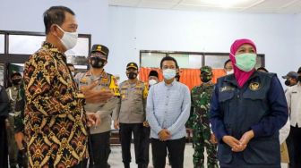 Gubernur Jatim Kunjungi Lokasi Desa PPKM di Jombang