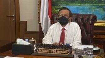 Hadiri Webinar Wartawan, Mahfud MD Sebut Pasal Karet UU ITE Bisa Direvisi