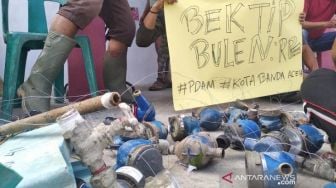 14 Bulan Karyawan PDAM Ie Beusaree Rata Tak Bergaji