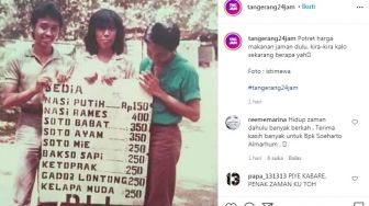 Viral Potret Harga Makanan Tempo Dulu, Warganet Kenang Soeharto