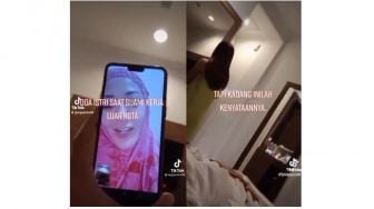 Bejad! Suami Video Call Istri Saat Selingkuh di Kamar Hotel