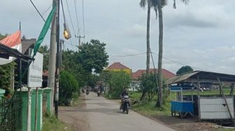 Waduh! Sudah Sebulan PJU Patah Hingga Kini Belum Diperbaiki