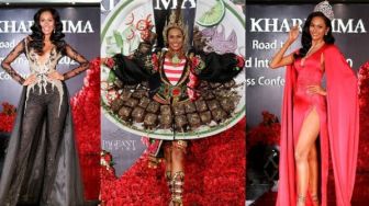 Ikut Ajang Miss Grand, Wakil Indonesia Pakai Kostum Heboh Tema Sate Ayam