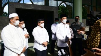 Kedatangan Jokowi di Yogyakarta untuk Takziah Artidjo Alkostar