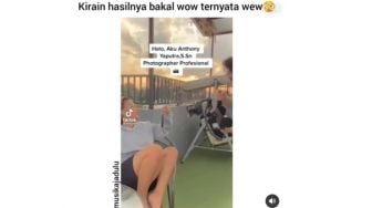 Gayanya Bak Videografer Profesional, Ternyata Hasil Videonya Begini Doang