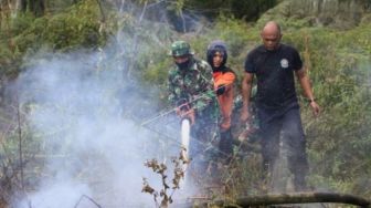 Luas Lahan Terbakar di Aceh Capai 107 Hektare