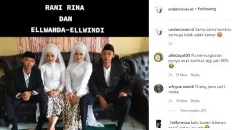 Ngeri Ketuker! 2 Pasangan Kembar Nikah Barengan Buat Tercengang