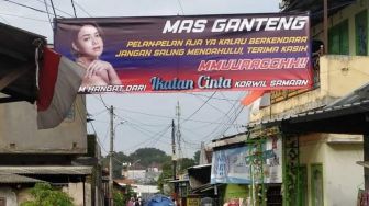Viral Andin Ikatan Cinta Beri Imbauan Pengguna Jalan di Kota Malang