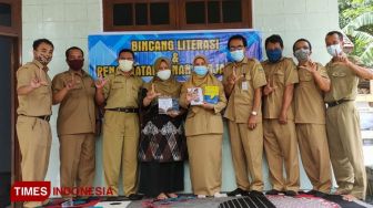 Tingkatkan Literasi Pelajar, Siswa SMP di Bondowoso Diskusi di BLRS