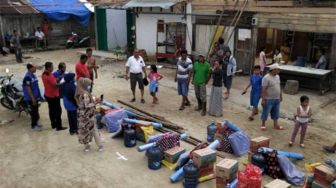 Dinsos Siak Janji Bantu Perbaiki 52 Rumah Kena Puting Beliung, Tapi...