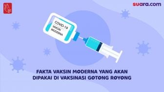 Bantul Dapat 64 Ribu Vaksin Moderna, Prioritas untuk Booster Nakes