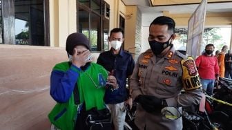 Motor Cicilannya Ditemukan, Ibu Enung: Terima Kasih Pak Polisi