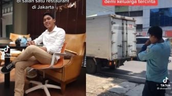 Kena PHK Saat Jadi Manajer Restoran, Kisah Pria Jadi Juru Parkir Ini Viral