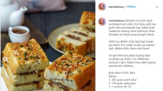 Cocok untuk Camilan, Ini Resep Bolu Abon Putih Telur yang Gurih Lembut