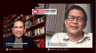 Soal Ajakan Benci Produk Asing, Rocky Gerung Sebut Presiden 'Produk Gagal'