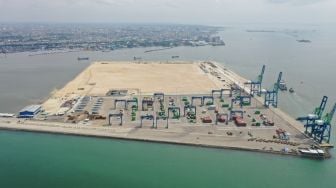 Makassar New Port Sudah Mencapai 66,70 Persen, Begini Penampakannya