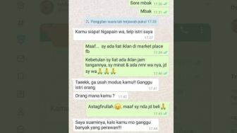 Pesan Barang di Olshop, Calon Pembeli Ini Malah Dituduh Modusin Istri Orang