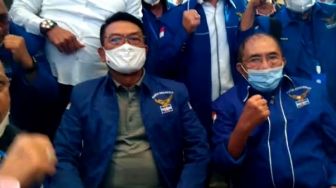 Detik-detik Pidato Perdana Moeldoko Jadi Ketua Umum Demokrat