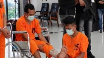 Sepandai-pandainya Herman Selundupkan Sabu, Akhirnya Tertangkap Juga