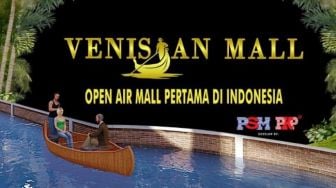 Usung Tema Kota Venice, Open Air Mall Diklaim Pertama Hadir di Indonesia