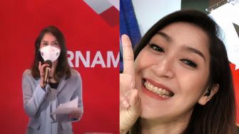 5 Potret Sheila Purnama, Si Cantik yang Jadi Host Drawing Piala Menpora