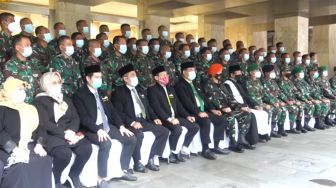 KSAD Kirim 50 Personel ke Masjid Istiqlal, Ikuti Program Pembinaan Mental