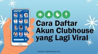 INFOGRAFIS: Cara Daftar Akun Clubhouse yang Lagi Viral