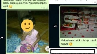 Anak Diminta Bertahan Hidup Pakai Mi Instan, Sang Ayah Dikecam Publik