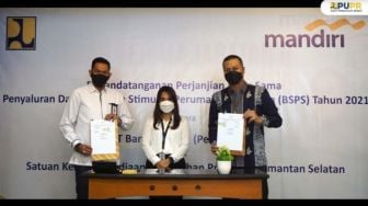 Program BSPS, Bank Mandiri Salurkan Rp 4,82 M untuk 2.140 Warga Kalsel