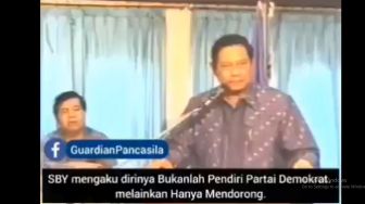 Beredar Video Lawas SBY Ngaku Belum di Dalam Saat Partai Demokrat Berdiri