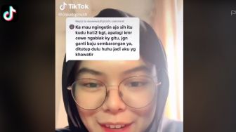 Viral Gadis Cantik Kamarnya Mepet Jalan Raya, Cara Ganti Baju Bikin Publik Cemas