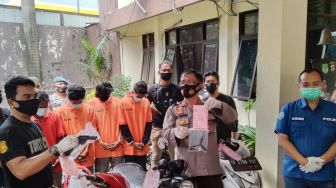 4 Warga Manggarai 15 Kali Maling Motor di Tebet, Tertangkap Gegara Helm